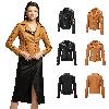 Veste cuir femme en PU - Ref 3447632