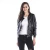 Veste en cuir femme en PU - Ref 3447445