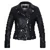 Veste en cuir femme en PU - Ref 3447450