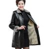 Veste en cuir femme en PU - Ref 3447494