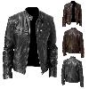 Veste en cuir homme - Ref 3443640