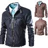 Veste en cuir homme - Ref 3443651