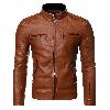 Veste en cuir homme - Ref 3443675