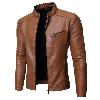 Veste en cuir homme - Ref 3443690