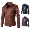 Veste en cuir homme - Ref 3443711