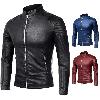 Veste en cuir homme - Ref 3443740