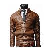 Veste en cuir homme - Ref 3443759