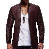 Veste en cuir homme - Ref 3443800