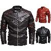 Veste en cuir homme - Ref 3443807