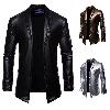 Veste en cuir homme - Ref 3443808