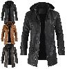 Veste en cuir homme - Ref 3443848