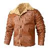 Veste en cuir homme - Ref 3443857