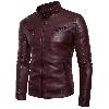 Veste en cuir homme - Ref 3443883