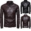 Veste en cuir homme - Ref 3443894