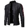 Veste en cuir homme - Ref 3443895