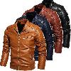 Veste en cuir homme - Ref 3443901