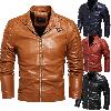 Veste en cuir homme - Ref 3443902