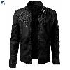 Veste en cuir homme - Ref 3443908