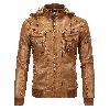 Veste en cuir homme - Ref 3443921