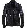 Veste en cuir homme - Ref 3443926