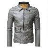 Veste en cuir homme - Ref 3443933