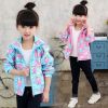 Veste pour fille en mélange - Ref 2158088