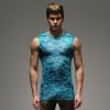 Débardeur respirant et moulant pour homme de haute élasticité - Ref 4296