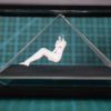 Hologramme pour téléphones portables - Pyramide holographique - Ref 3148