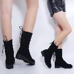 Bottes femme en Daim - Ref 3354762