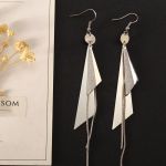 Boucles d'oreilles pendantes Femme 1000 en Matiere mixte - Ref 3098400