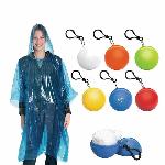 Poncho imperméable en boule porte-clés - Ref 3426743