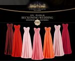 Robe du soir - Type de soutien-gorge à sans manches en mousseline soie Ref 1884589