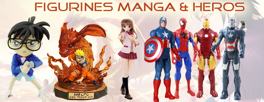 Manga et héros - Figurines
