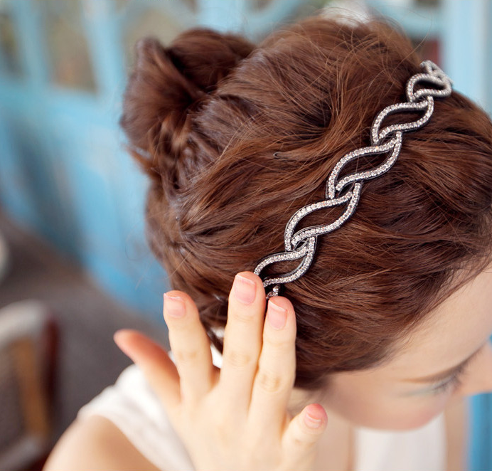 Accessoire cheveux en pierres Cristal - Ref 1197949