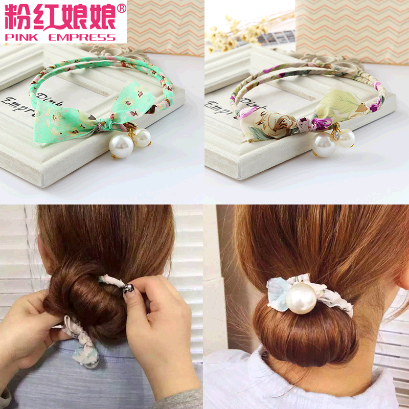 Accessoire cheveux PINK EMPRESS en tissu - Ref 1198228