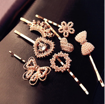 Accessoire cheveux en Alliage argenté ou plaqué or - Ref 1198280