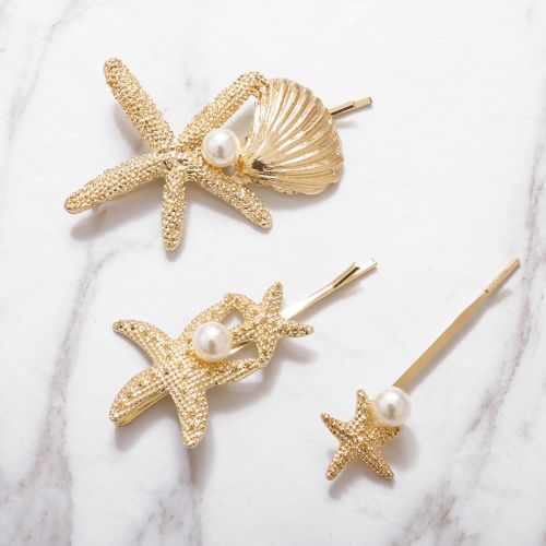Accessoire cheveux en Alliage argenté ou plaqué or - Ref 1198984