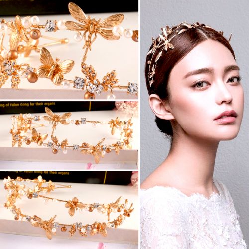 Accessoire cheveux en Alliage argenté ou plaqué or - Ref 1200326