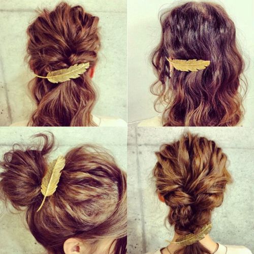 Accessoire cheveux en Alliage argenté ou plaqué or - Ref 1201124