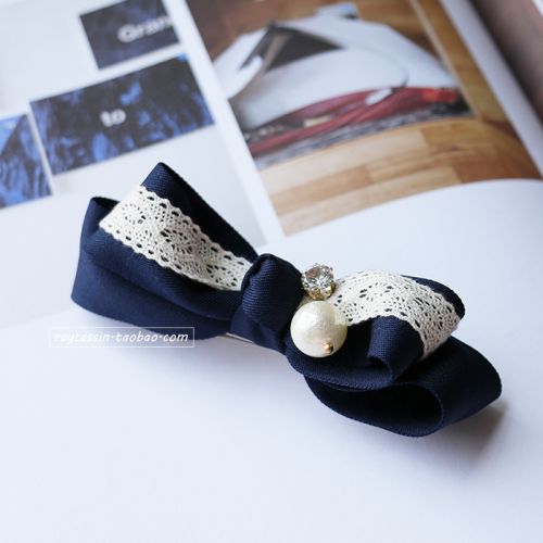 Accessoire cheveux en dentelle - Ref 1201315