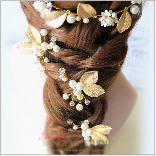 Accessoire cheveux en Alliage argenté ou plaqué or - Ref 1201321