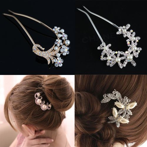 Accessoire cheveux en Alliage argenté ou plaqué or - Ref 1201326