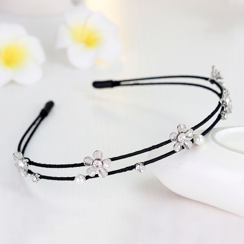 Accessoire cheveux en Alliage argenté ou plaqué or - Ref 1201403