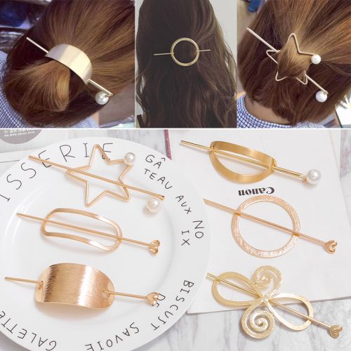 Accessoire cheveux en Alliage argenté ou plaqué or - Ref 1201662