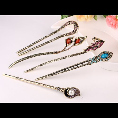 Accessoire cheveux KELE en Alliage argenté ou plaqué or - Ref 1201708