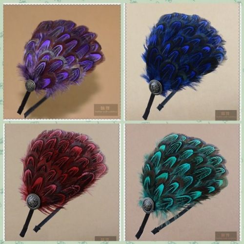 Accessoire cheveux en plume - Ref 1201709