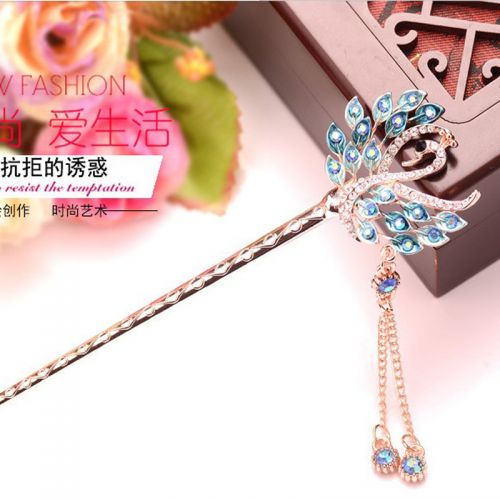 Accessoire cheveux en Alliage argenté ou plaqué or - Ref 1202321