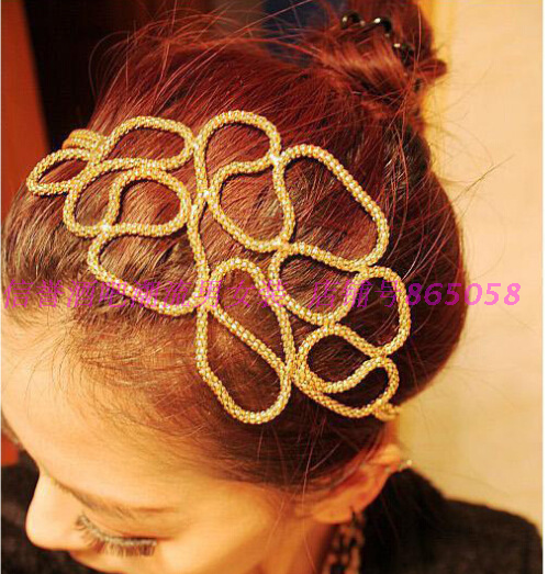 Accessoire cheveux en Alliage argenté ou plaqué or - Ref 1203057