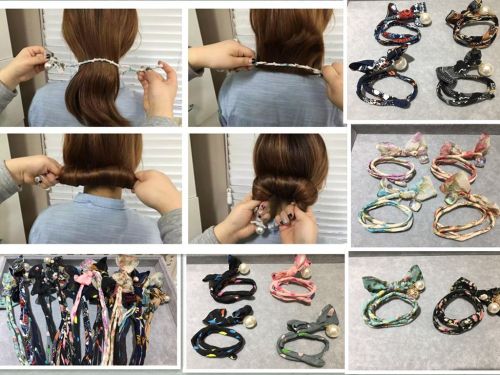 Accessoire cheveux en tissu - Ref 1203139