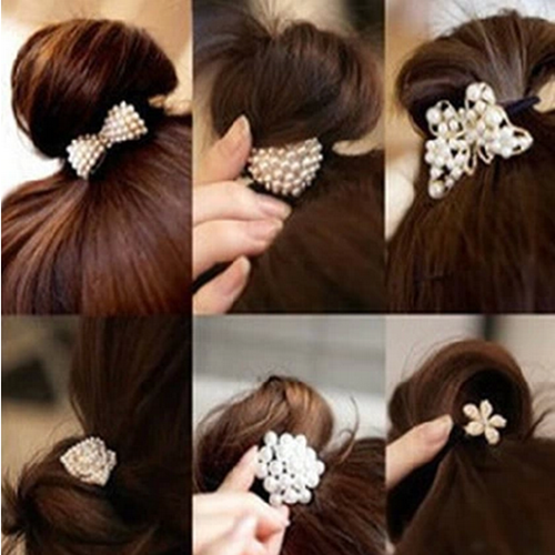 Accessoire cheveux en Alliage argenté ou plaqué or - Ref 1204481